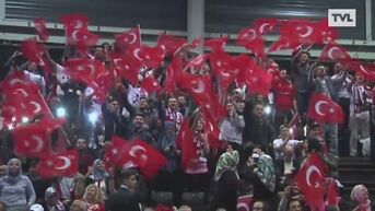 President Erdogan speecht in Hasselt