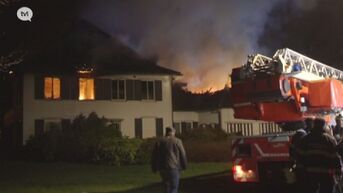 Brandstichter verwoest riante villa in Zutendaal