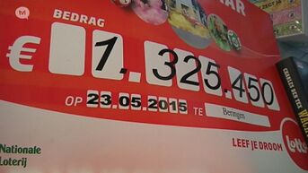 Lottowinnaar wint meer dan een miljoen in Beringen