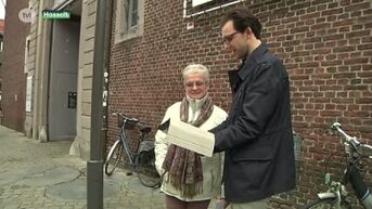 Studenten architectuur verzamelen handtekeningen tegen verkoop Begijnhof in Hasselt