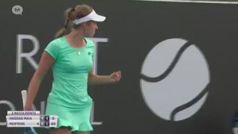 Elise Mertens naar kwartfinale in Hobart