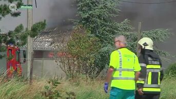 Asbest vrijgekomen bij zware stalbrand in Wellen