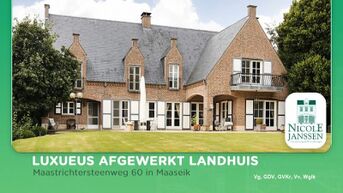 Luxueus afgewerkt landhuis