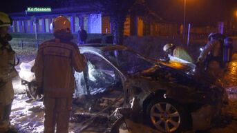 BMW vat vuur en brandt helemaal uit in Kortessem