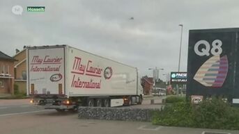 Politie onderschept vijf illegalen in vrachtwagen in Hasselt, 1 persoon nog voortvluchtig