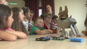 Droommachine van Beringse leerlingen helpt kinderen met angst voor spinnen