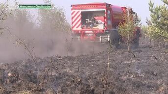 Heidebrand op militair schietterrein: 18 brandhaarden aangetroffen