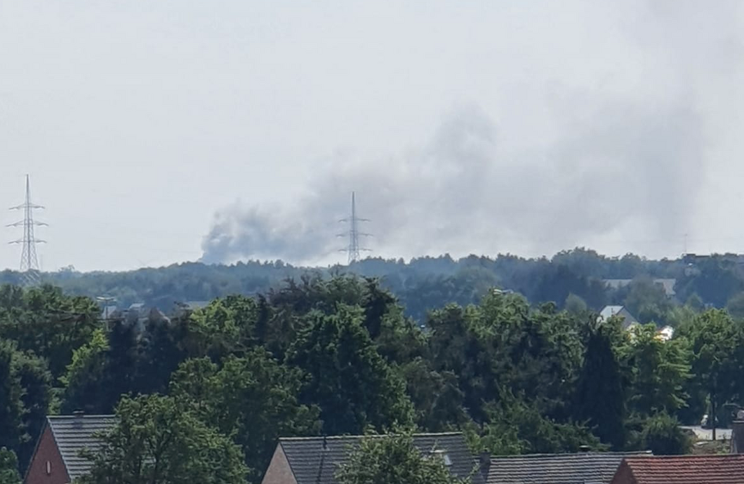Bosbrand In Lommel Mijd Omgeving Van Gelderhorsten Tv Limburg
