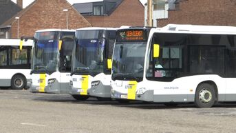 Busverkeer verstoord door vakbondsactie