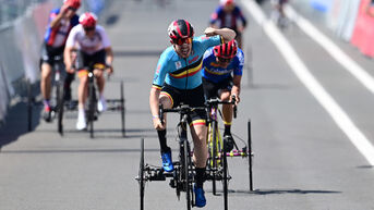 Hammenaar Tim Celen pakt wereldtitel op het WK para-cycling