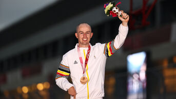Hammenaar Tim Celen verovert brons in de tijdrit op Paralympische Spelen