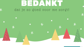 ELZ Noord-Limburg lanceert eindejaarscampagne: ‘Bedank zorgverleners met een kerstkaartje’
