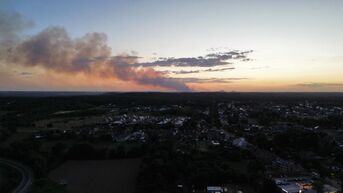 UPDATE. Heidebrand in As en Maasmechelen onder controle, geurhinder blijft aanhouden