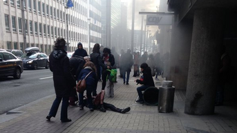 Ook explosies in Brusselse metro's: 10 doden