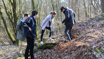 Studenten PXL ontdekken oude mijnschacht in Kelchterhoef