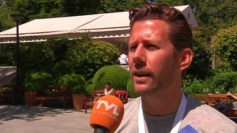 Wim Fissette op Roland Garros