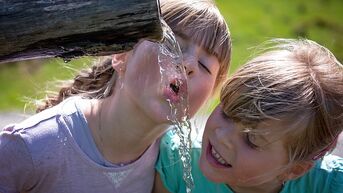 Veel water drinken is de boodschap