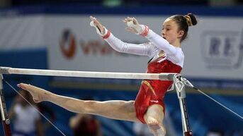 Turnster Nina Derwael behaalt zilver op Olympische jeugdcompetitie