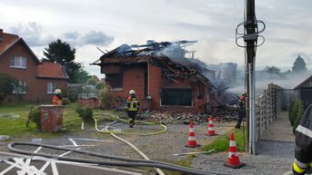 Explosies verwoesten huis in Beringen