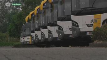 1 op de 5 bussen in Limburg rijdt niet door nationale actie