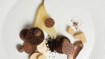 Toprecepten van sterrenchefs: Wim Schildermans van JER maakt chocolade met peer