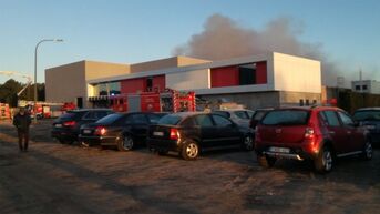 Zware brand in bedrijf Aerotrim in Overpelt