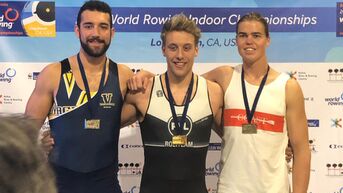 PXL-student Ward Lemmelijn wint wereldkampioenschap indoor roeien