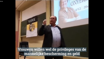 Ophef na seksistische lezing Jeff Hoeyberghs