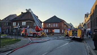 Brand bij kebabzaak Erdal in Halen: buren geëvacueerd