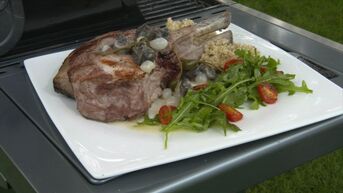 lekker weg gerecht 1 : gegrilde varkenskroon met quinoa
